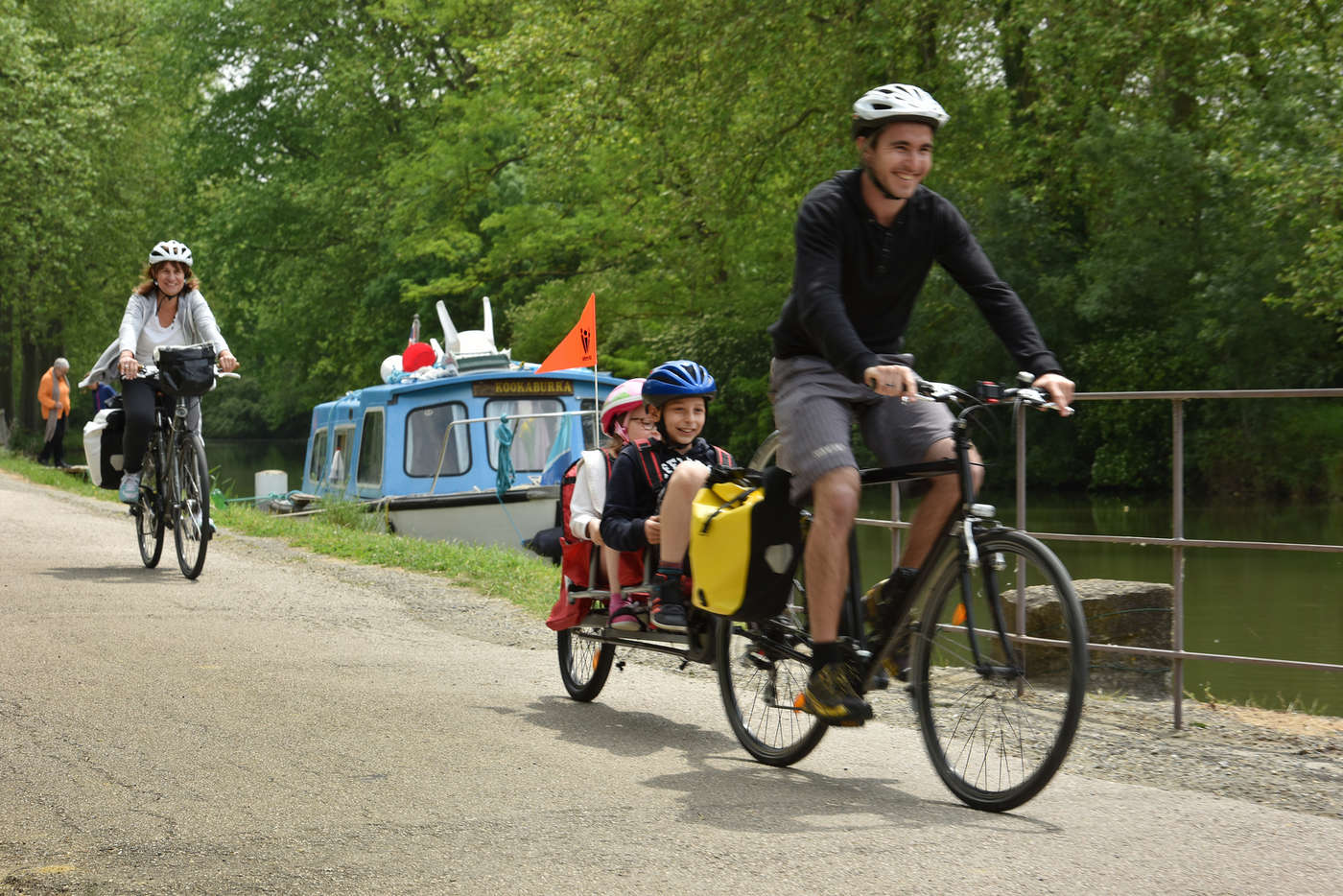 Le Canal du Midi en famille