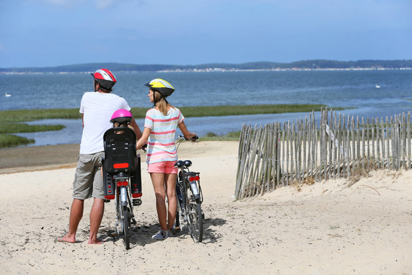 The Vélodyssée by bike in family, from Arcachon to Biarritz