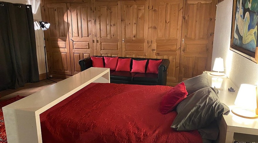 Chambre double - Gamme Confort Chambre-confort-gite-hebergement-nature-randonnee-compostelle
