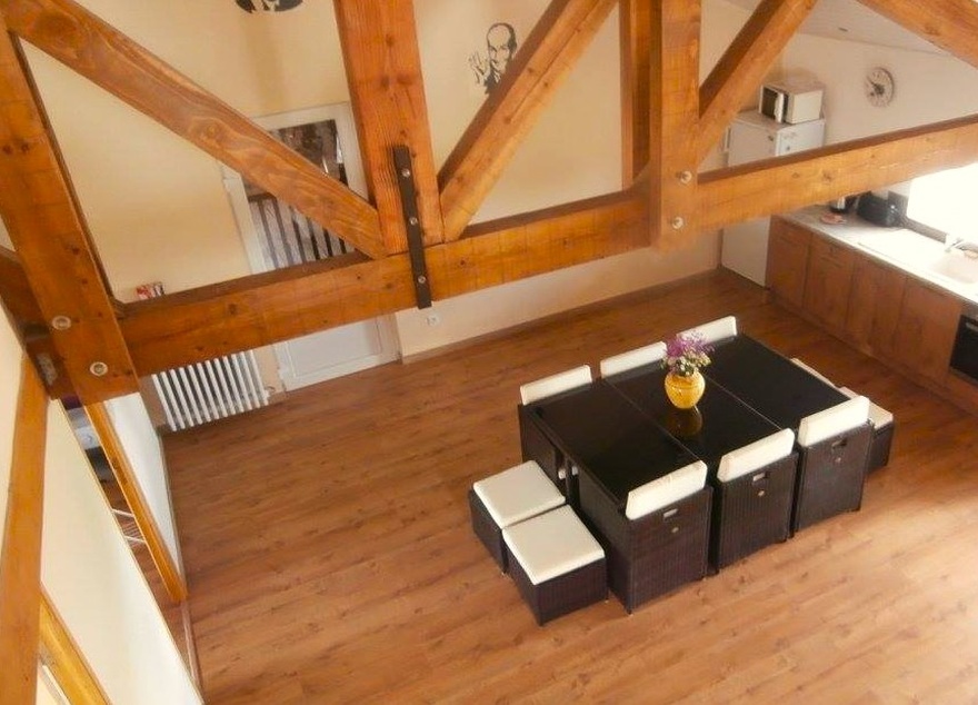 Salon - Gamme confort maison-gite-camping-confort-hebergement-hote-compostelle-bains