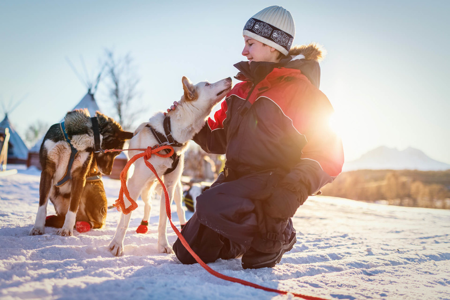 séjour-multi-activités-vercors-hiver-trappeur-traineau-neige-ski-enfant-montagne-igloo-groupe-traineau