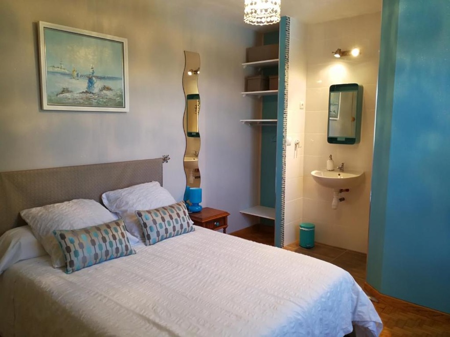 Chambre, Room, Maison d'hôte, Hebergement, Frontenac, vélo