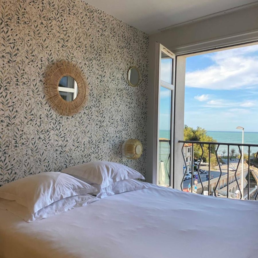 Chambre double - Gamme Confort Chambre-confort-hotel-hebergement-nature-velo-plage-ocean