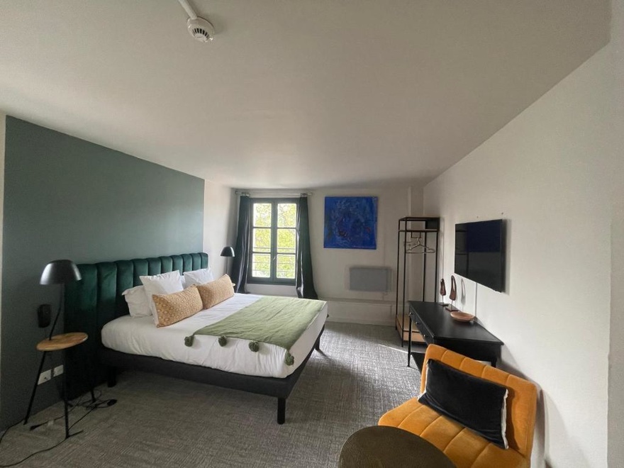 Chambre double - Gamme Privilège hotel-hebergement-restauration-velo-plage-ocean-petit-dejeuner