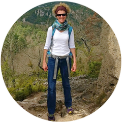 Sarah, guide & créatrice de séjours chez Nature Occitane (Cévennes / Grands Causses / Aubrac)